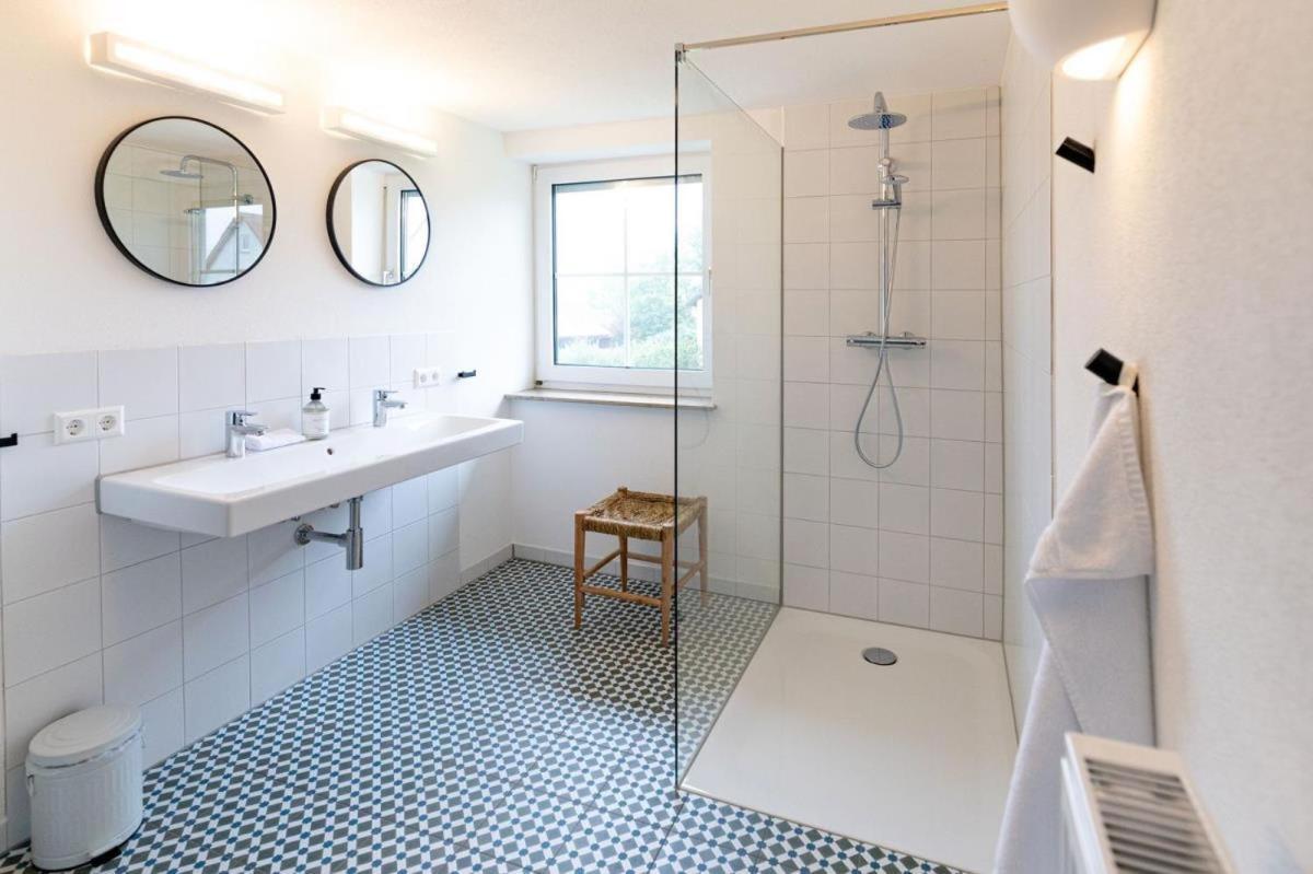 Freistehendes Landhaus Paco Mit 2100Qm Eingezaeuntes Grundstueck, Kamin, Sauna Und Besuchen Sie Die Alpakazucht In Der Nachbarschaft Blaufelden Buitenkant foto